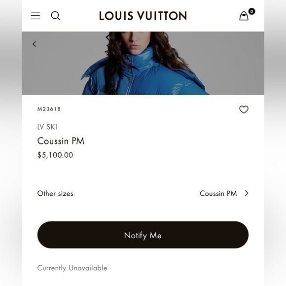 NIB SOLD OUT LOUIS VUITTON SKI COUSSIN PM - Picture 6 of 6